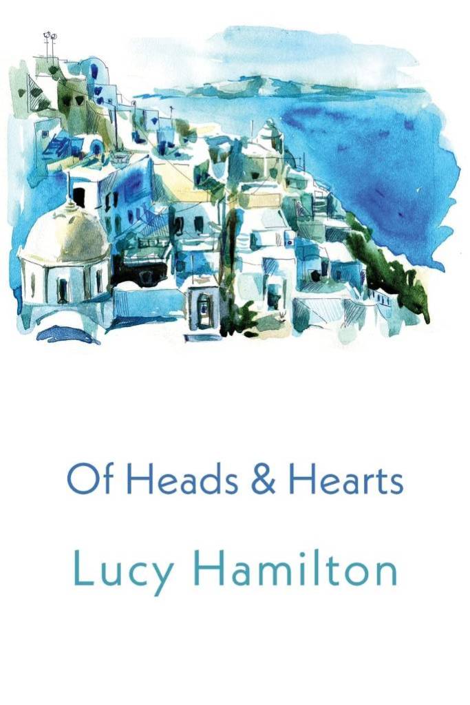 front cover of 'Of Heads and Hearts' book of poetry