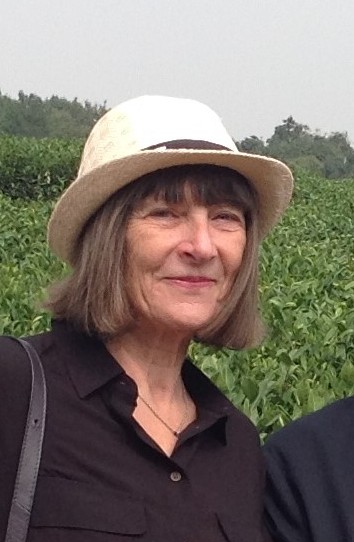 Lucy Hamilton, on a visit to a tea plantation in China